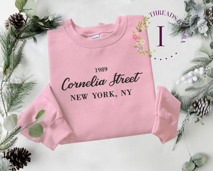 Cornelia Street 1989 New York, NY - Unisex Sweatshirt/Hoodie