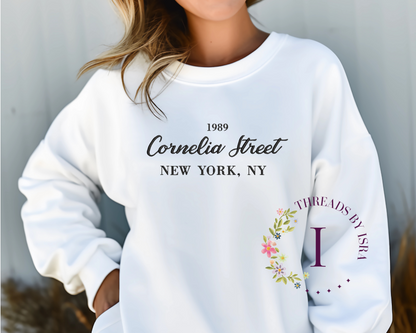 Cornelia Street 1989 New York, NY - Unisex Sweatshirt/Hoodie