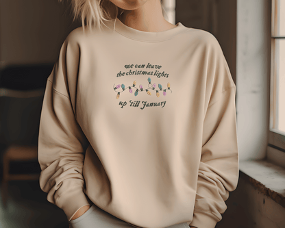 "Lover" Swiftie Christmas Lights Sweatshirt/Hoodie