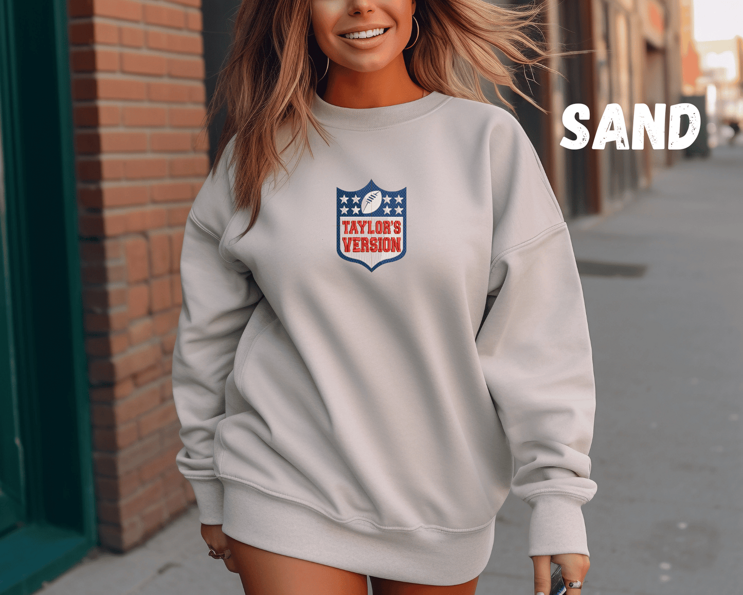 Taylor's Version NFL Embroidered Sweatshirt/Hoodie