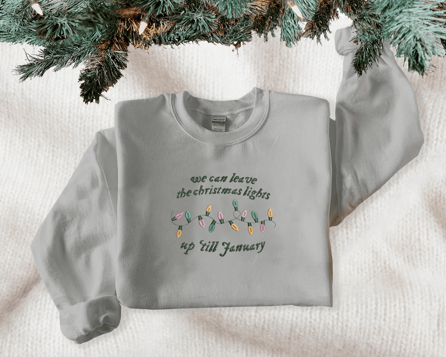 "Lover" Swiftie Christmas Lights Sweatshirt/Hoodie