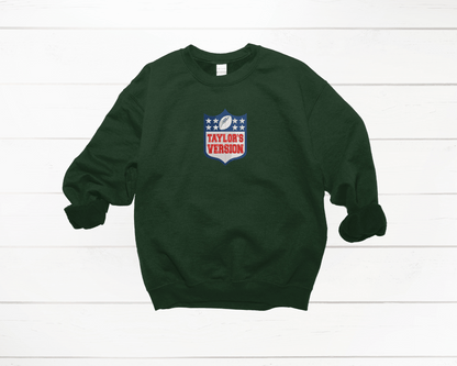 Taylor's Version NFL Embroidered Sweatshirt/Hoodie