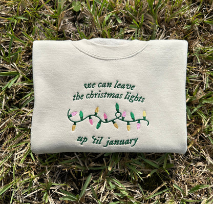 "Lover" Swiftie Christmas Lights Sweatshirt/Hoodie